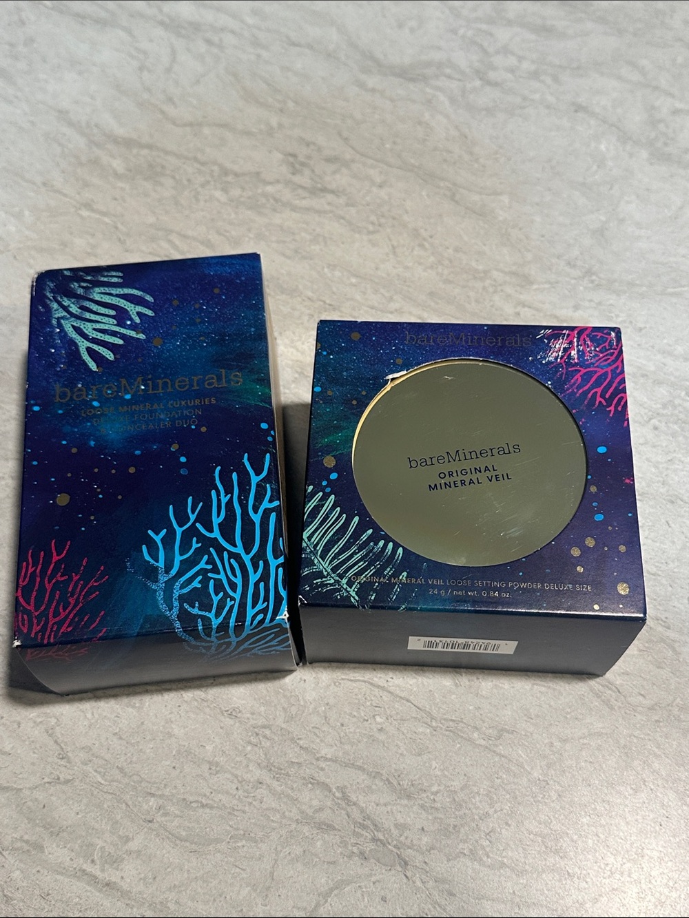2 bareMinerals Loose Setting Powder Holiday Bundle
